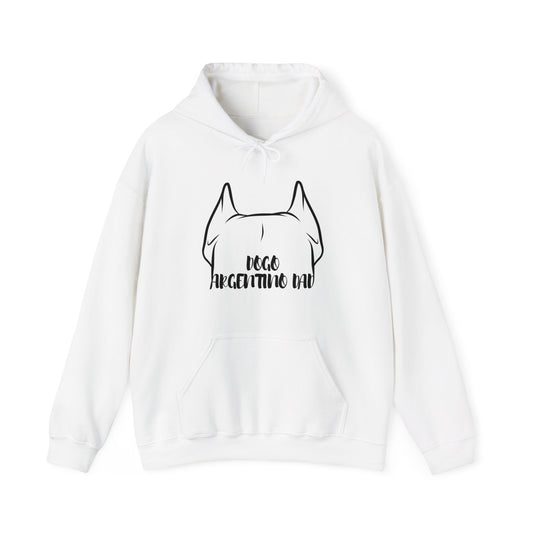 Dogo Argentino Dad Hoodie