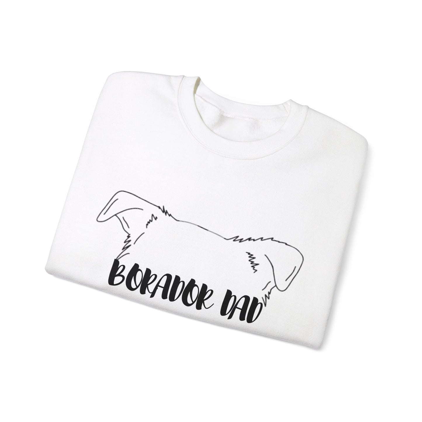 Border Collie Labrador Dad Crewneck