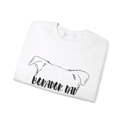 Border Collie Labrador Dad Crewneck