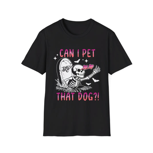 Can I Pet That Dog Halloween Tee