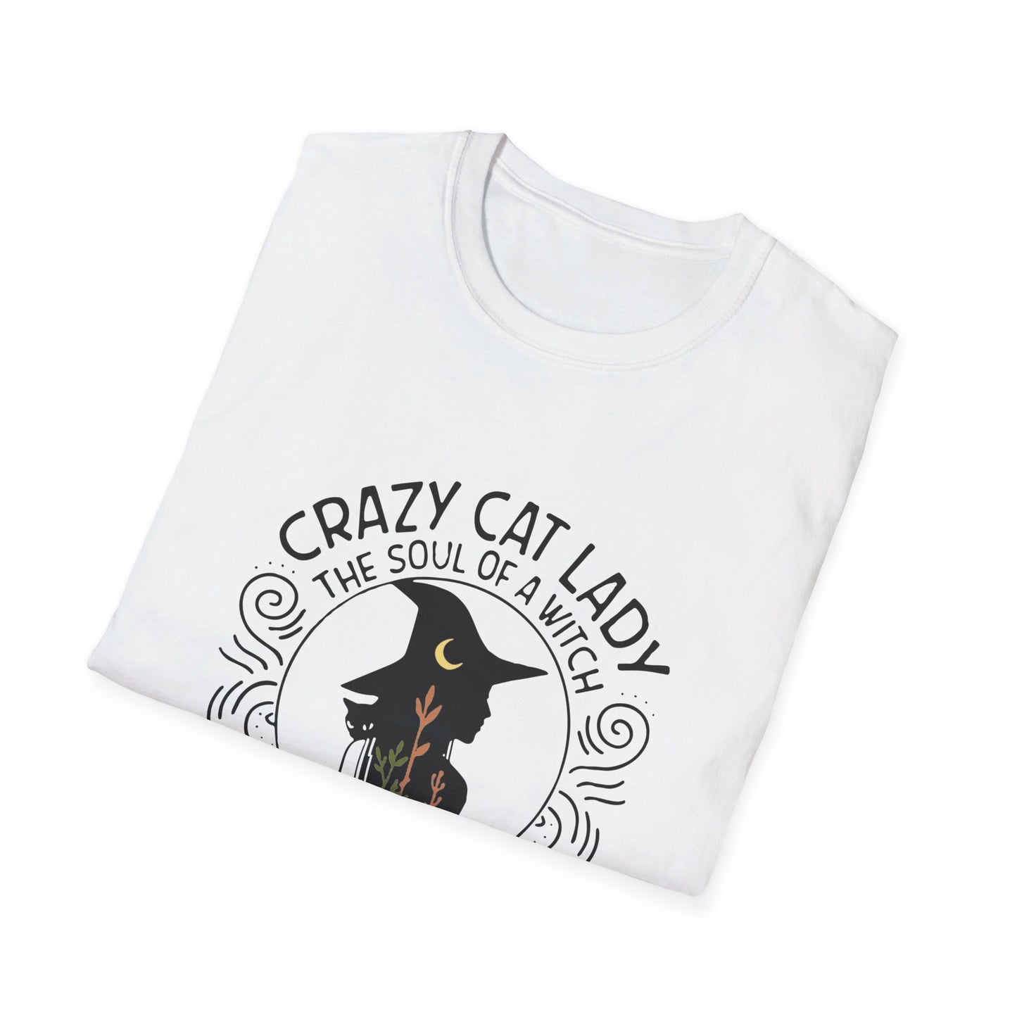 Crazy Cat Lady Halloween Tee