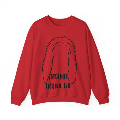 Afghan Hound Dad Crewneck