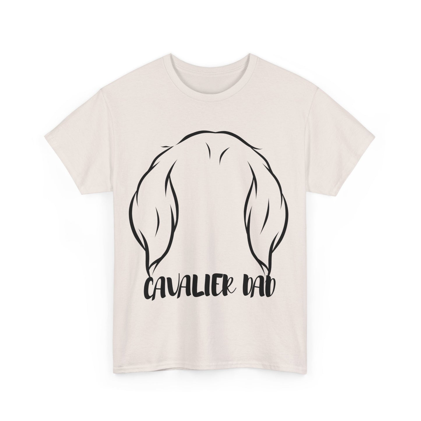 Cavalier King Charles Spaniel Dad Tee