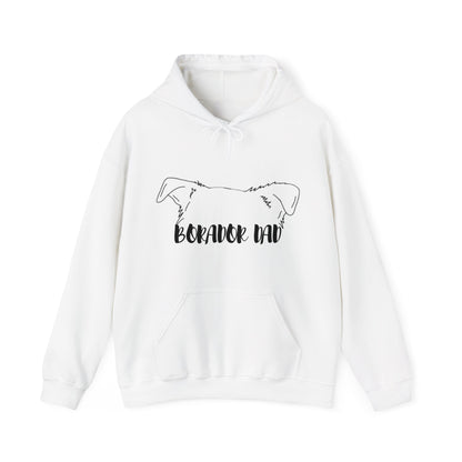 Border Collie Labrador Dad Hoodie