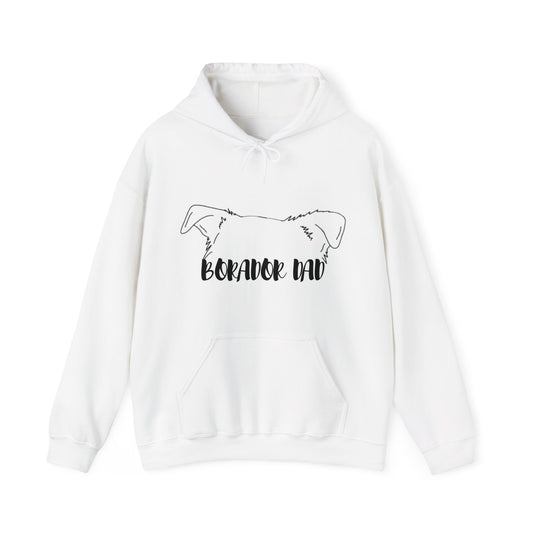 Border Collie Labrador Dad Hoodie