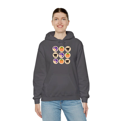 Halloween Cat Cookie Hoodie