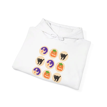 Halloween Cat Cookie Hoodie