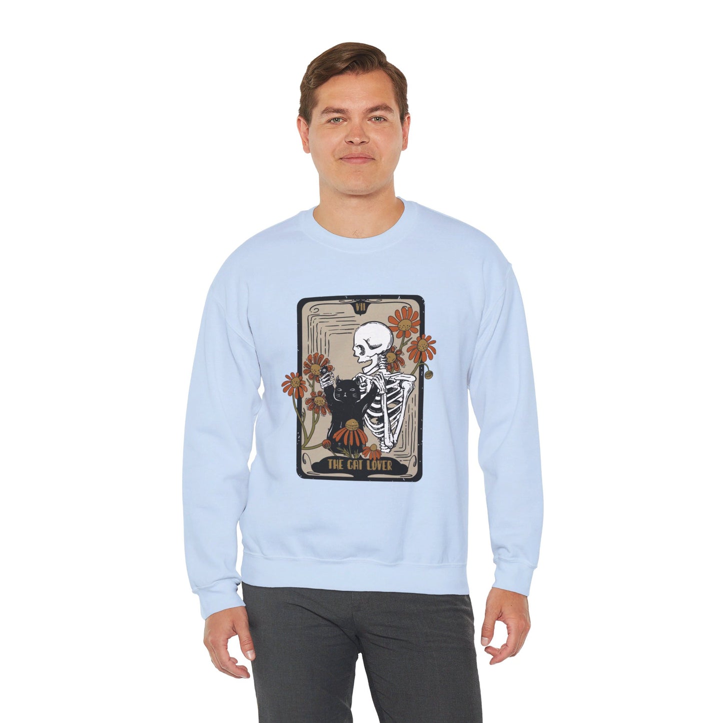 The Cat Lovers Tarot Halloween Crewneck