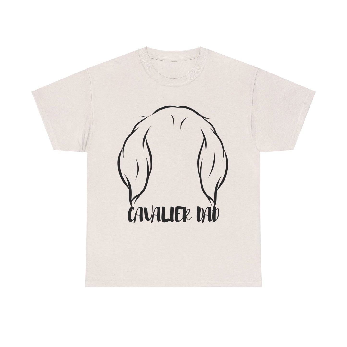 Cavalier King Charles Spaniel Dad Tee