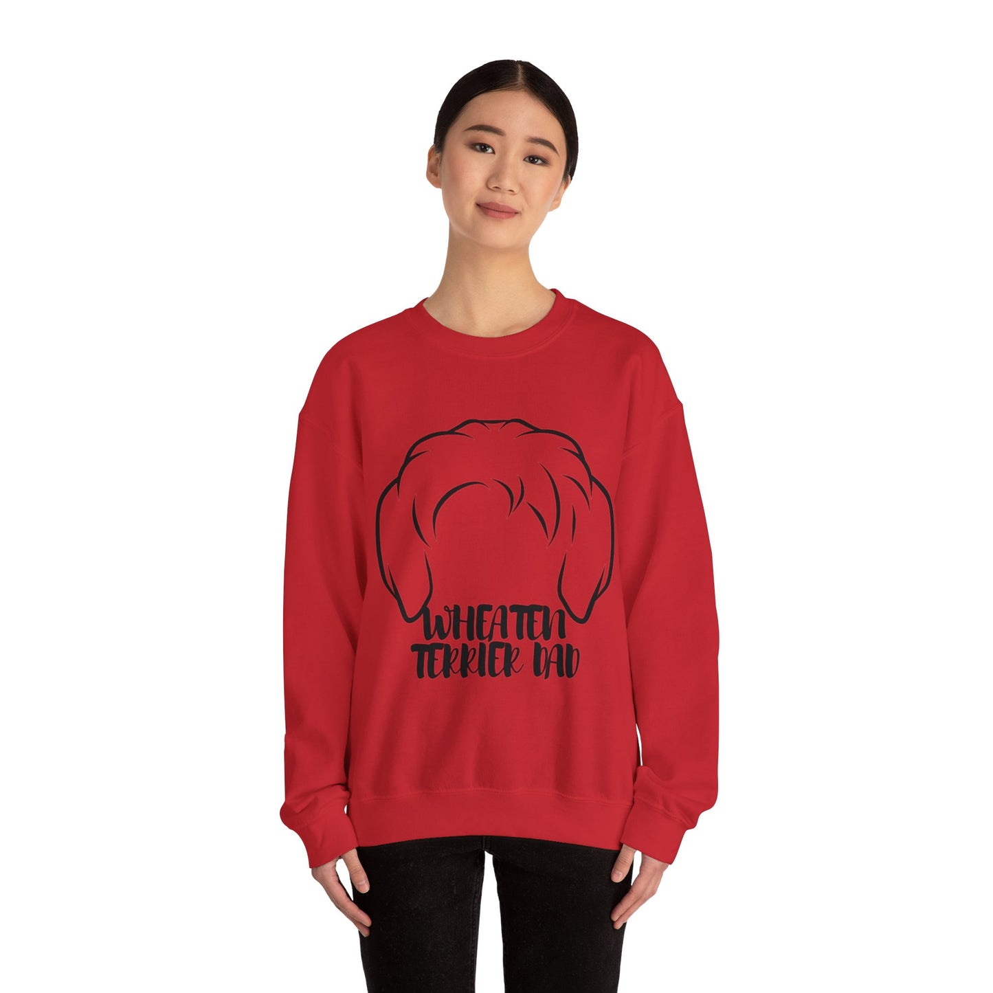 Wheaten Terrier Dad Crewneck
