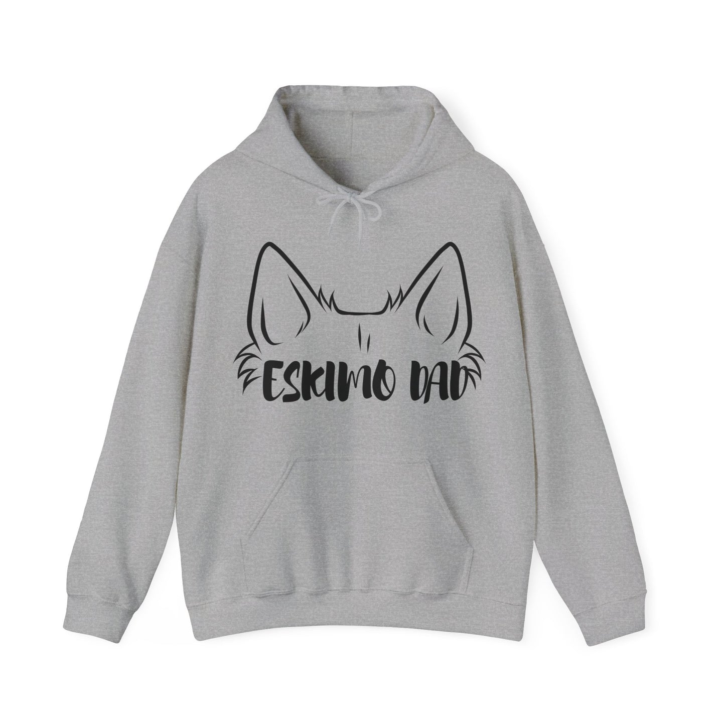 American Eskimo Dad Hoodie