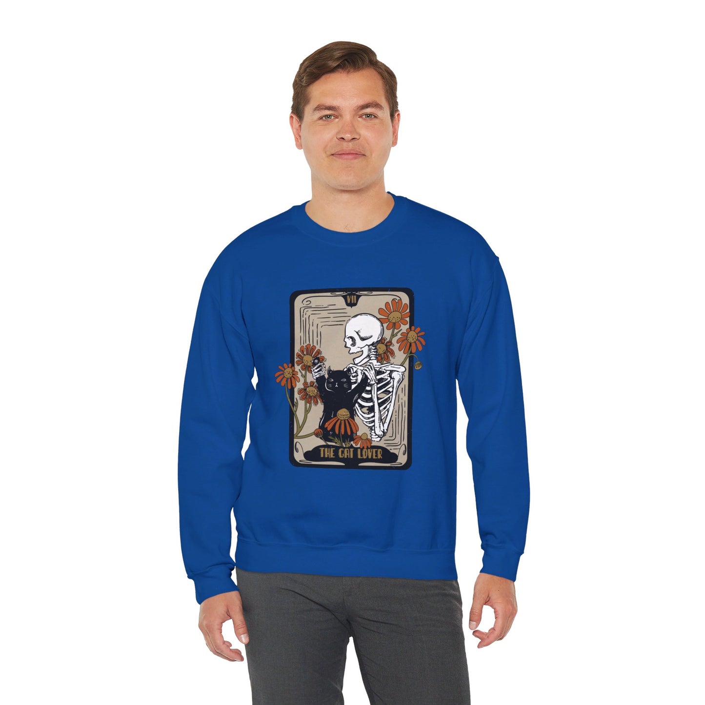 The Cat Lovers Tarot Halloween Crewneck