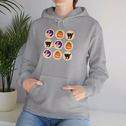 Halloween Cat Cookie Hoodie