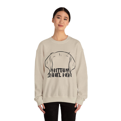 Brittany Spaniel Mom Crewneck