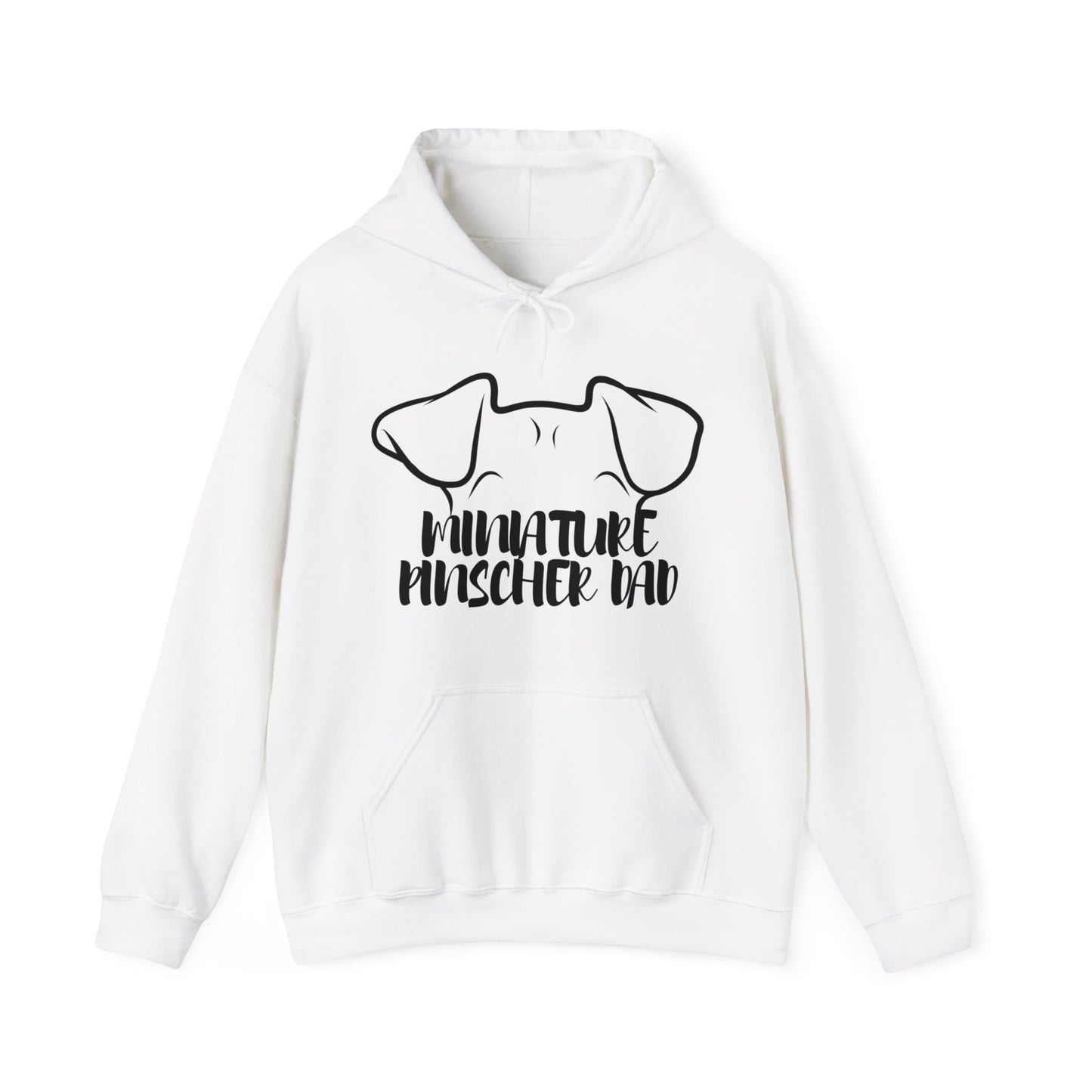 Miniature Pinscher Dad Hoodie