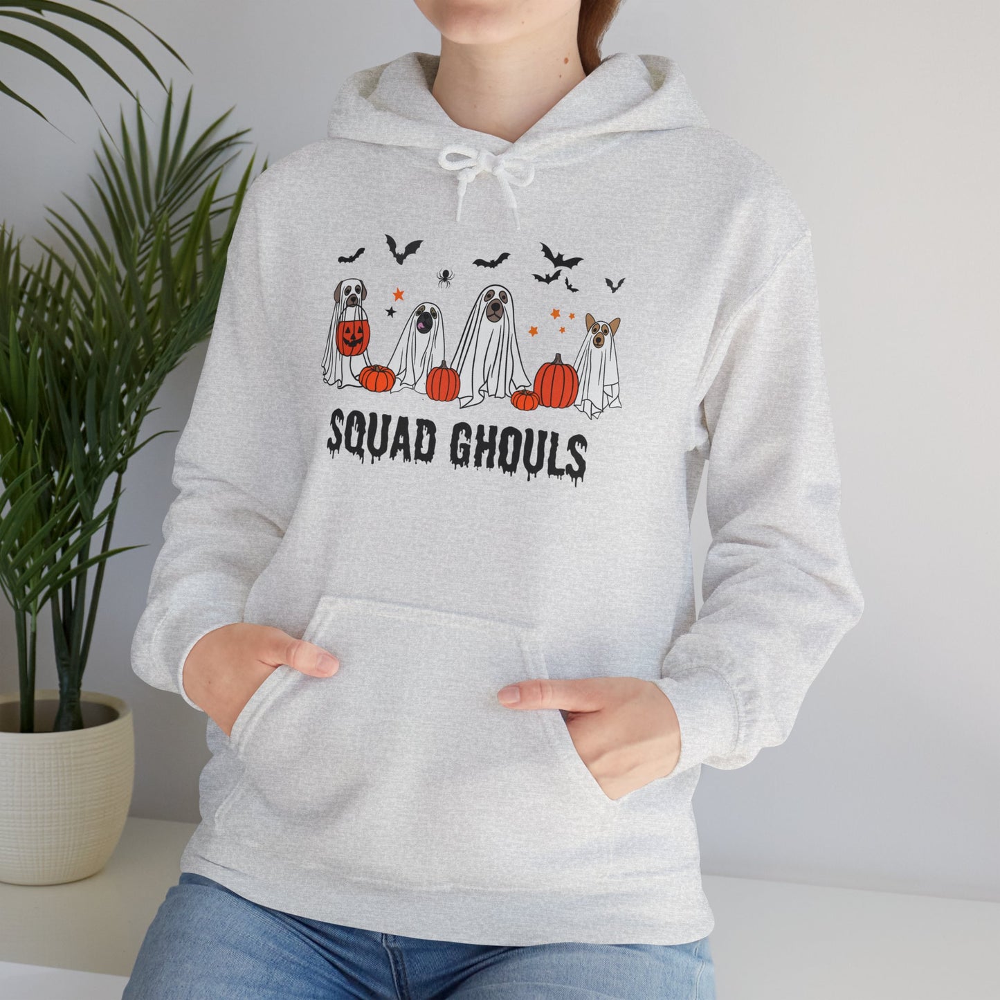 Dog Squad Ghouls Halloween Hoodie