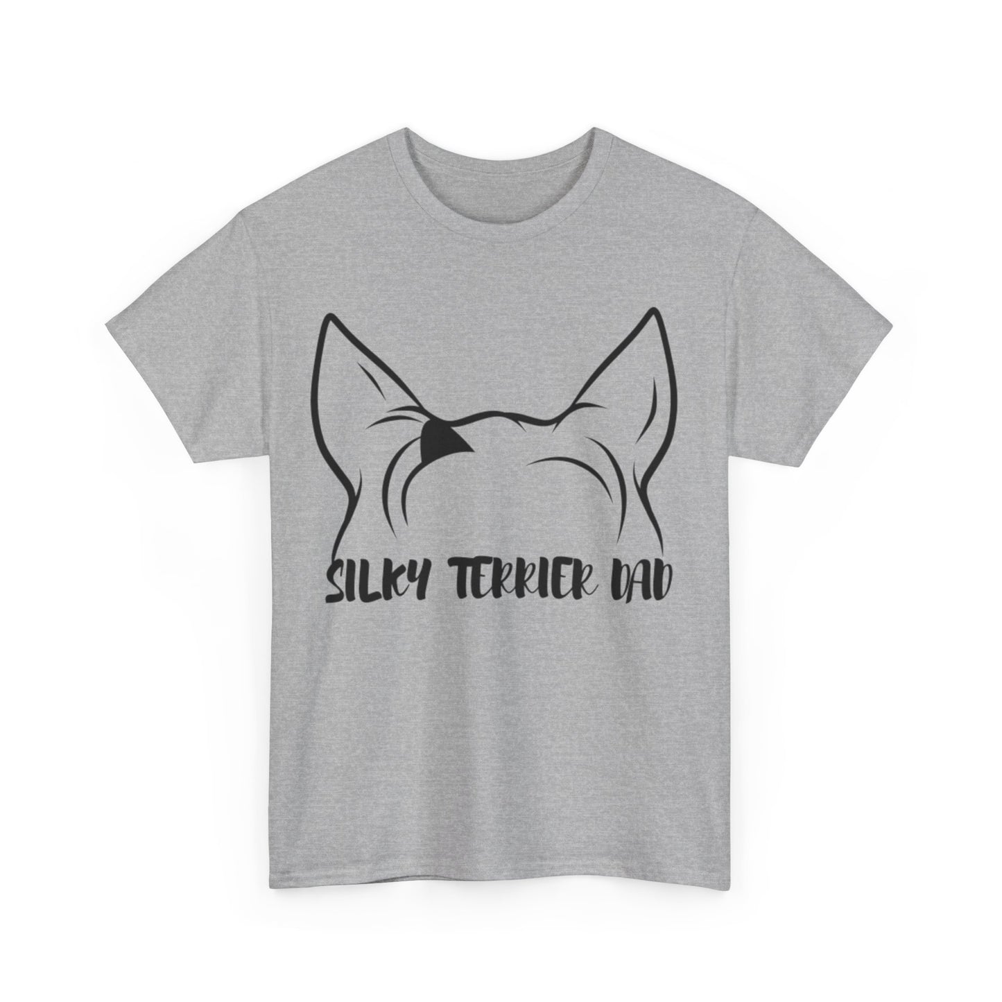Silky Terrier Dad Tee