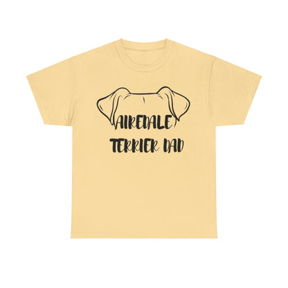 Airedale Terrier Dad Tee