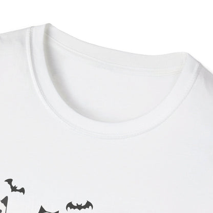 Ghost Cats with Pumpkins Halloween Tee