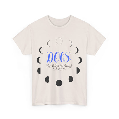 Dogs Moon Phase Tee