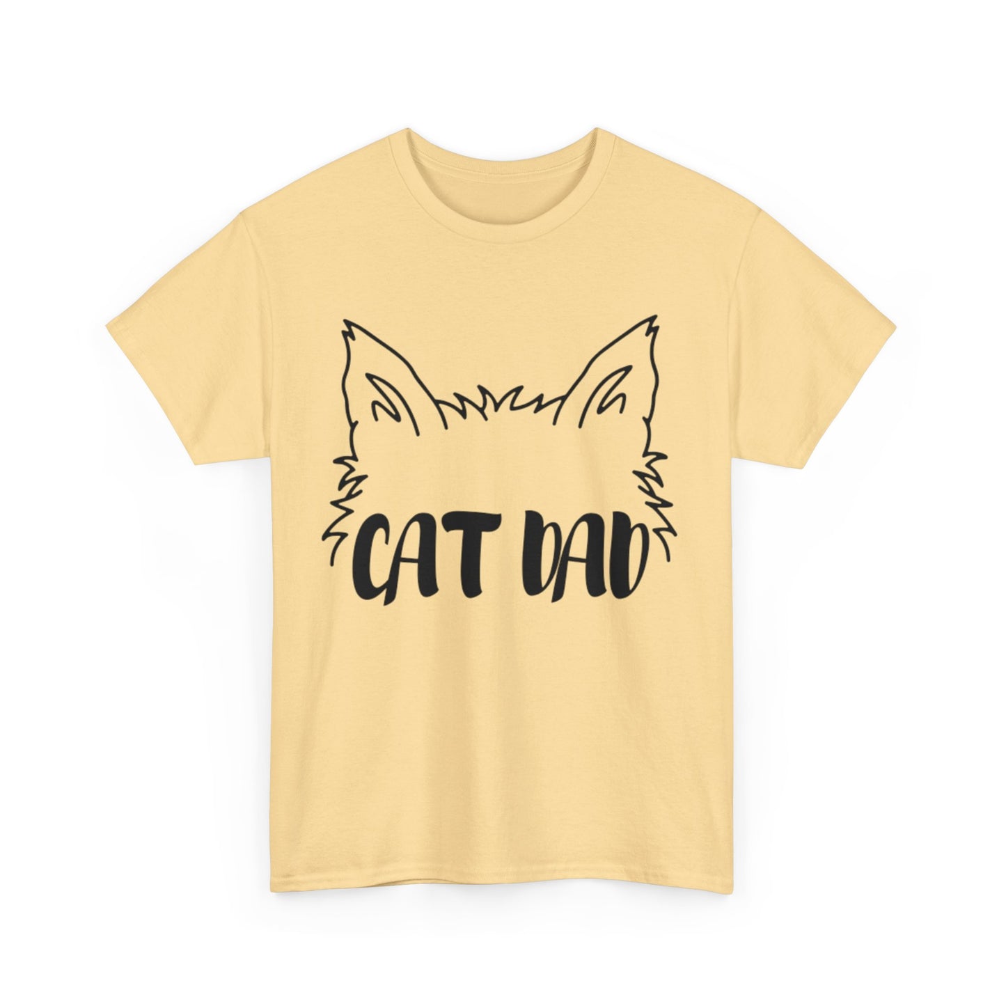 Long-Haired Cat Dad Tee