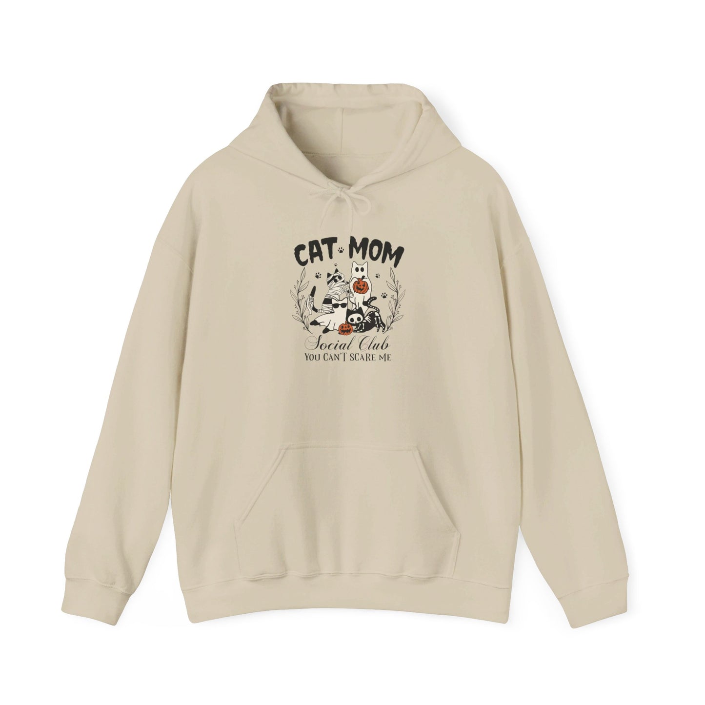 Cat Mom Social Club Halloween Hoodie