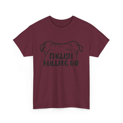 English Bulldog Dad Tee