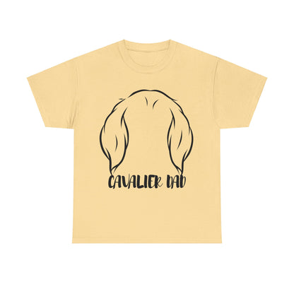 Cavalier King Charles Spaniel Dad Tee