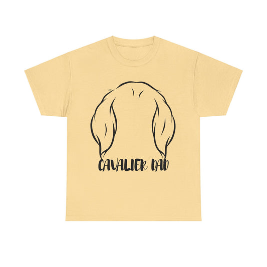 Cavalier King Charles Spaniel Dad Tee