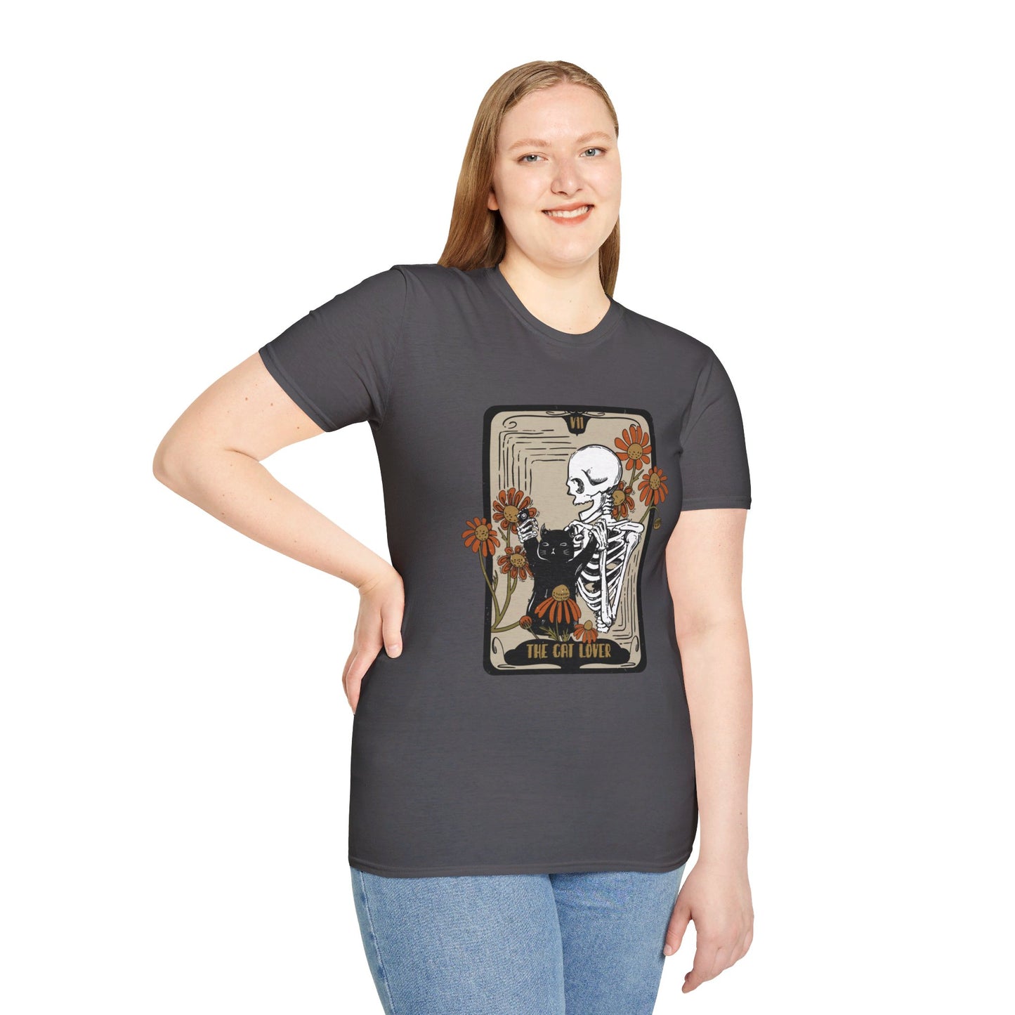 The Cat Lover Tarot Halloween Tee