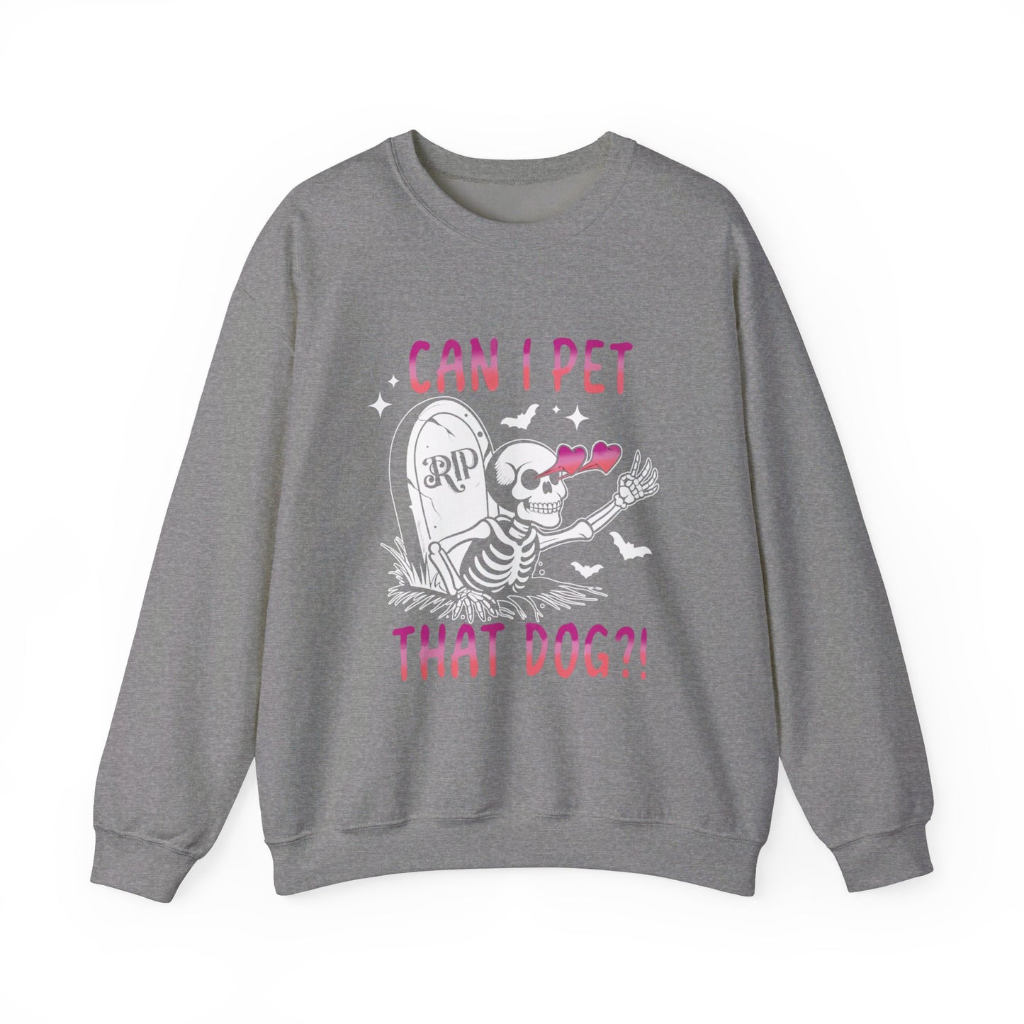 Can I Pet That Dog Halloween Crewneck