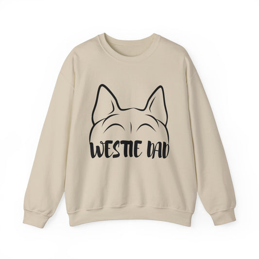 West Highland White Terrier Dad Crewneck