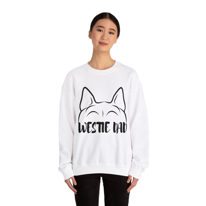 West Highland White Terrier Dad Crewneck