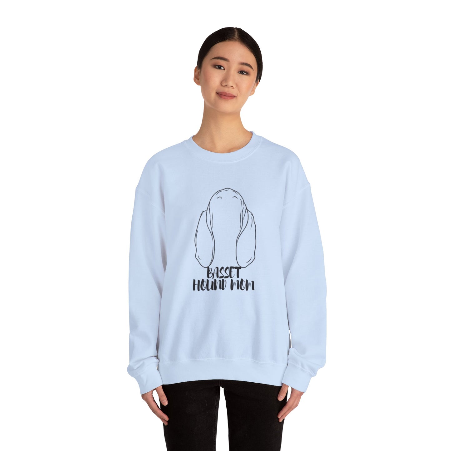 Basset Hound Mom Crewneck