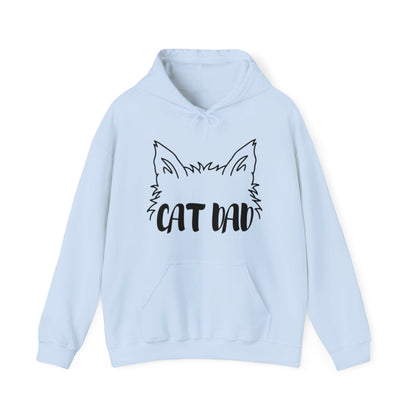 Long-Haired Cat Dad Hoodie