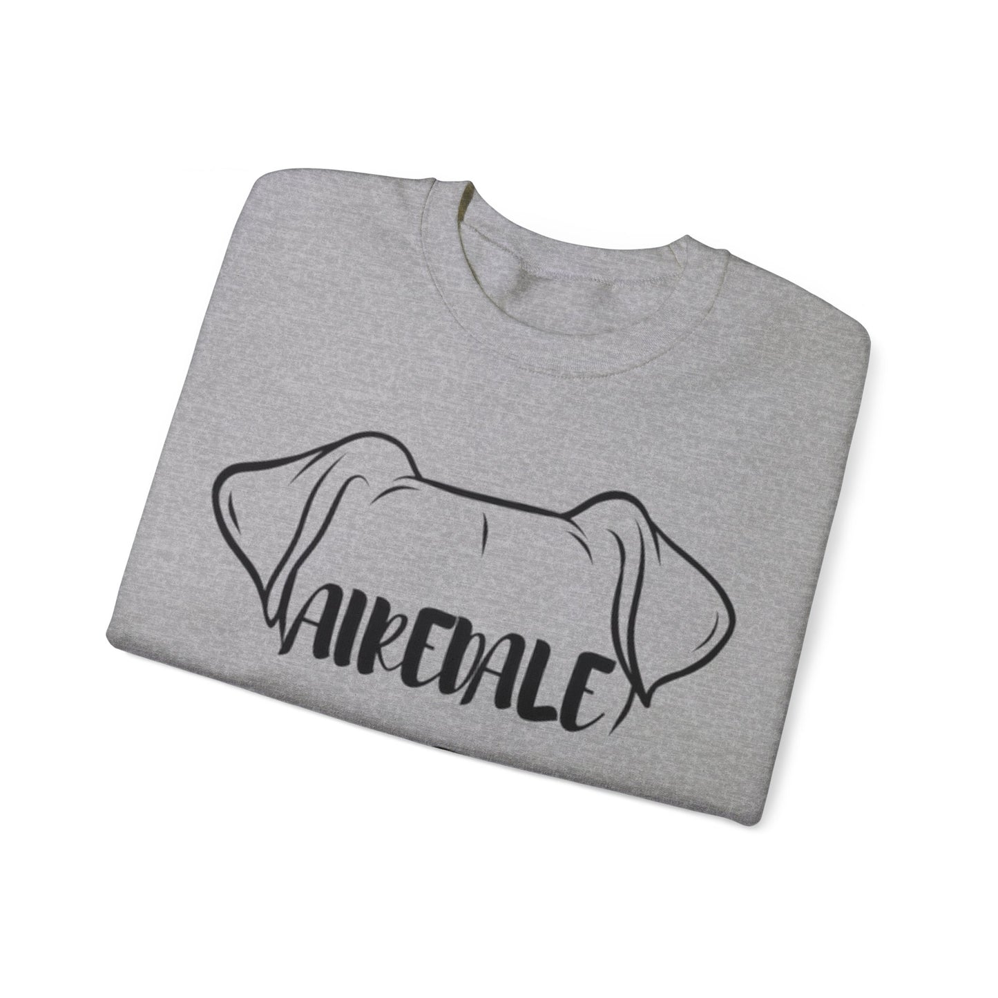 Airedale Terrier Dad Crewneck