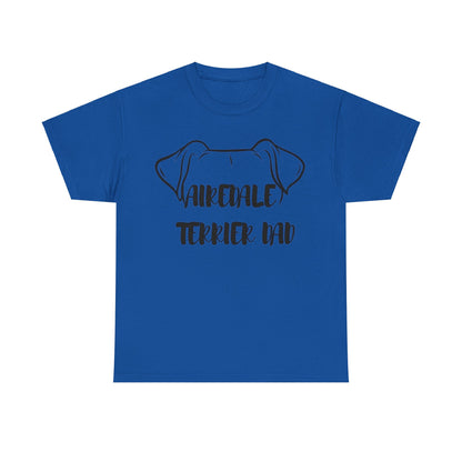 Airedale Terrier Dad Tee