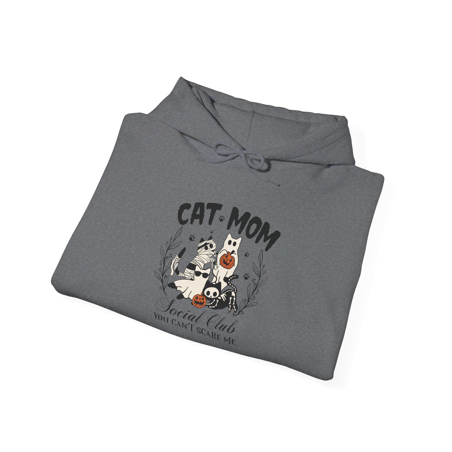 Cat Mom Social Club Halloween Hoodie