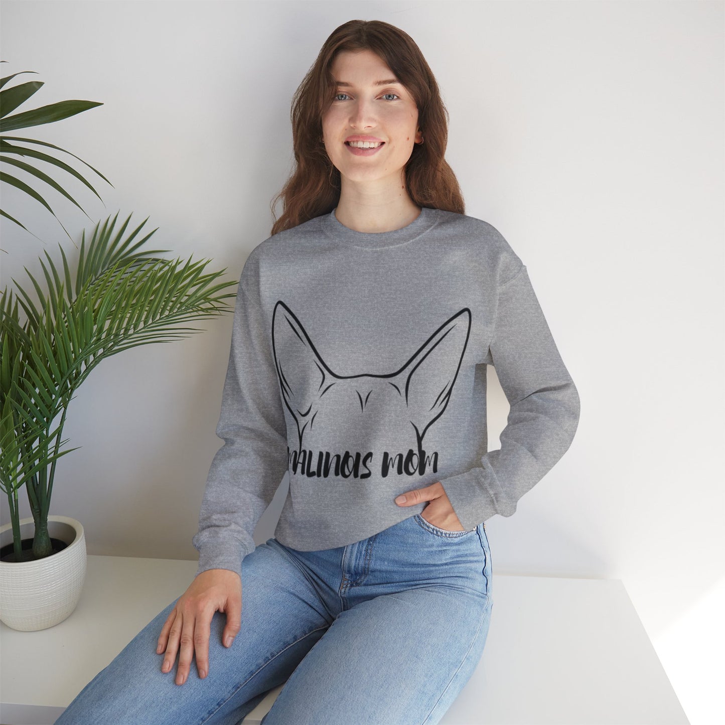 Belgian Malinois Mom Crewneck