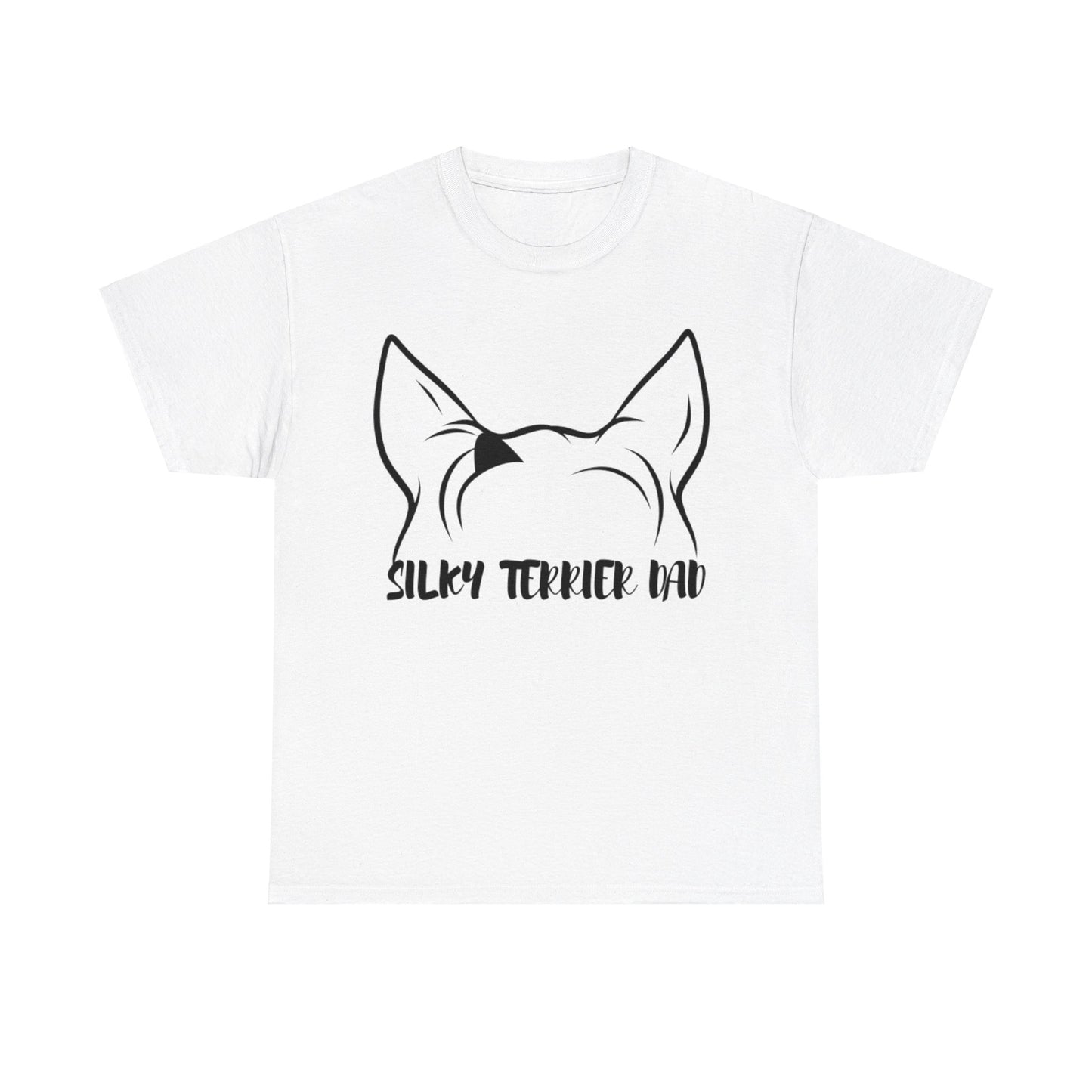 Silky Terrier Dad Tee