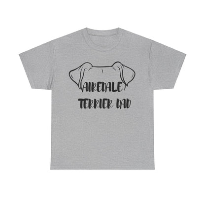 Airedale Terrier Dad Tee