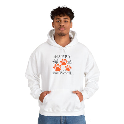 Happy Halloween Paw Print hoodie