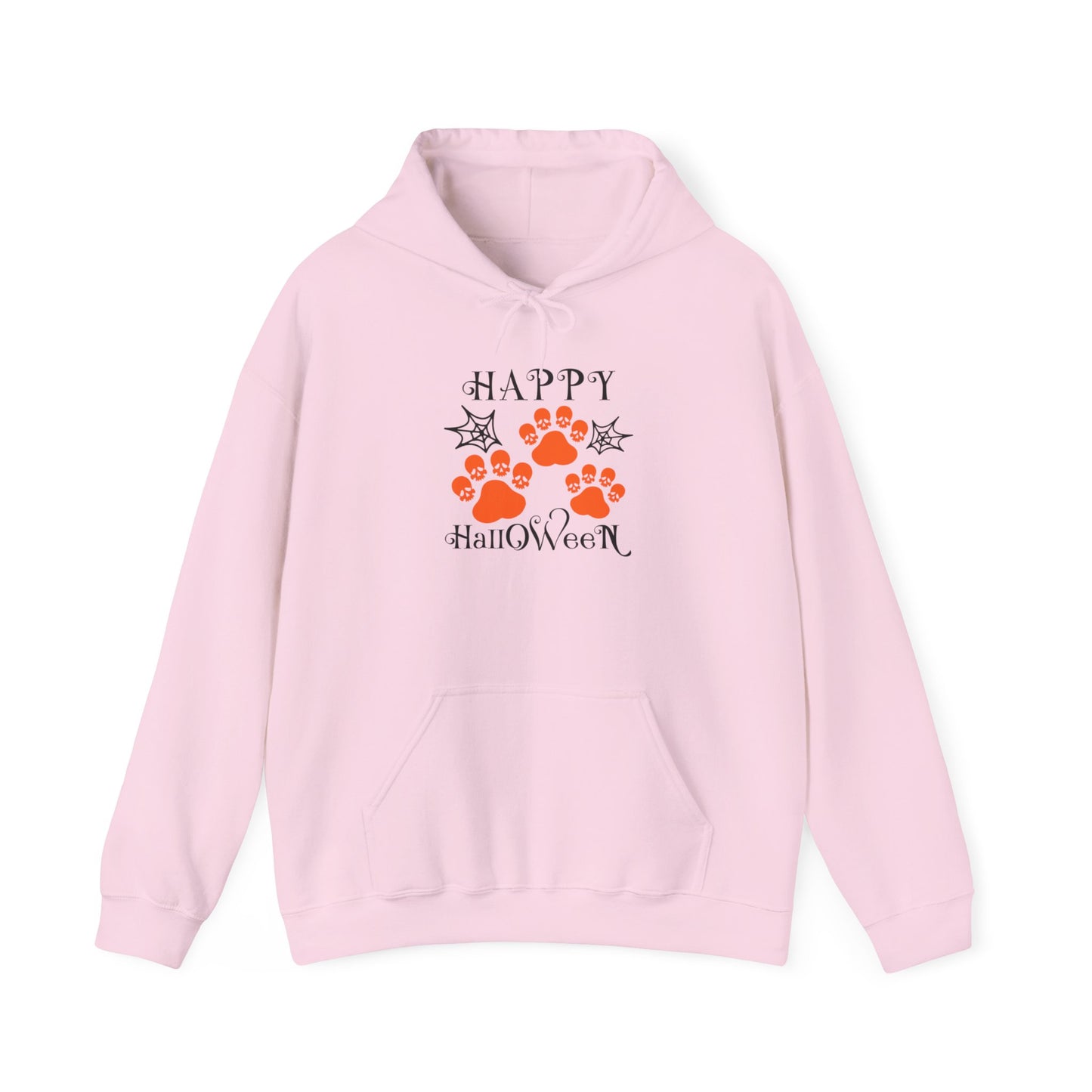 Happy Halloween Paw Print hoodie