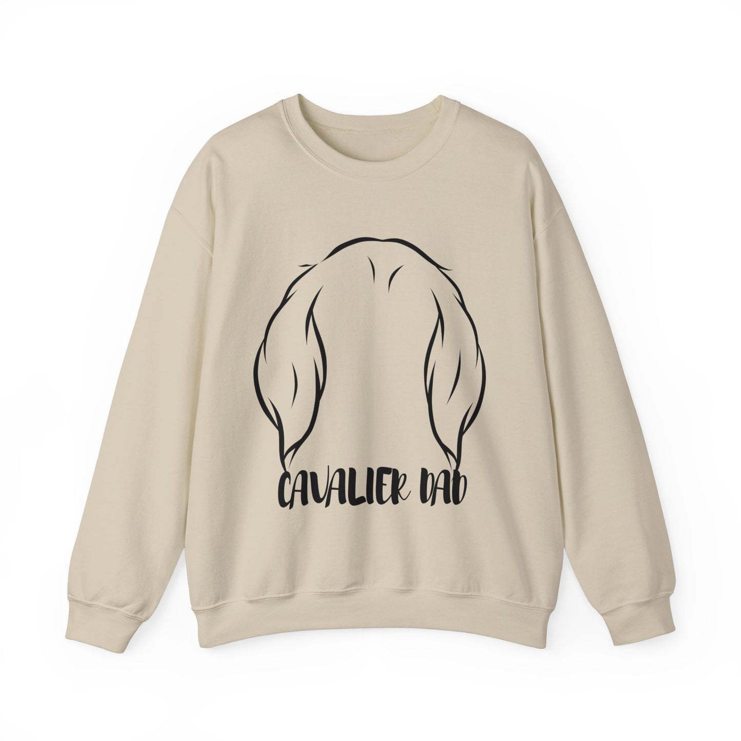 Cavalier King Charles Spaniel Dad Crewneck