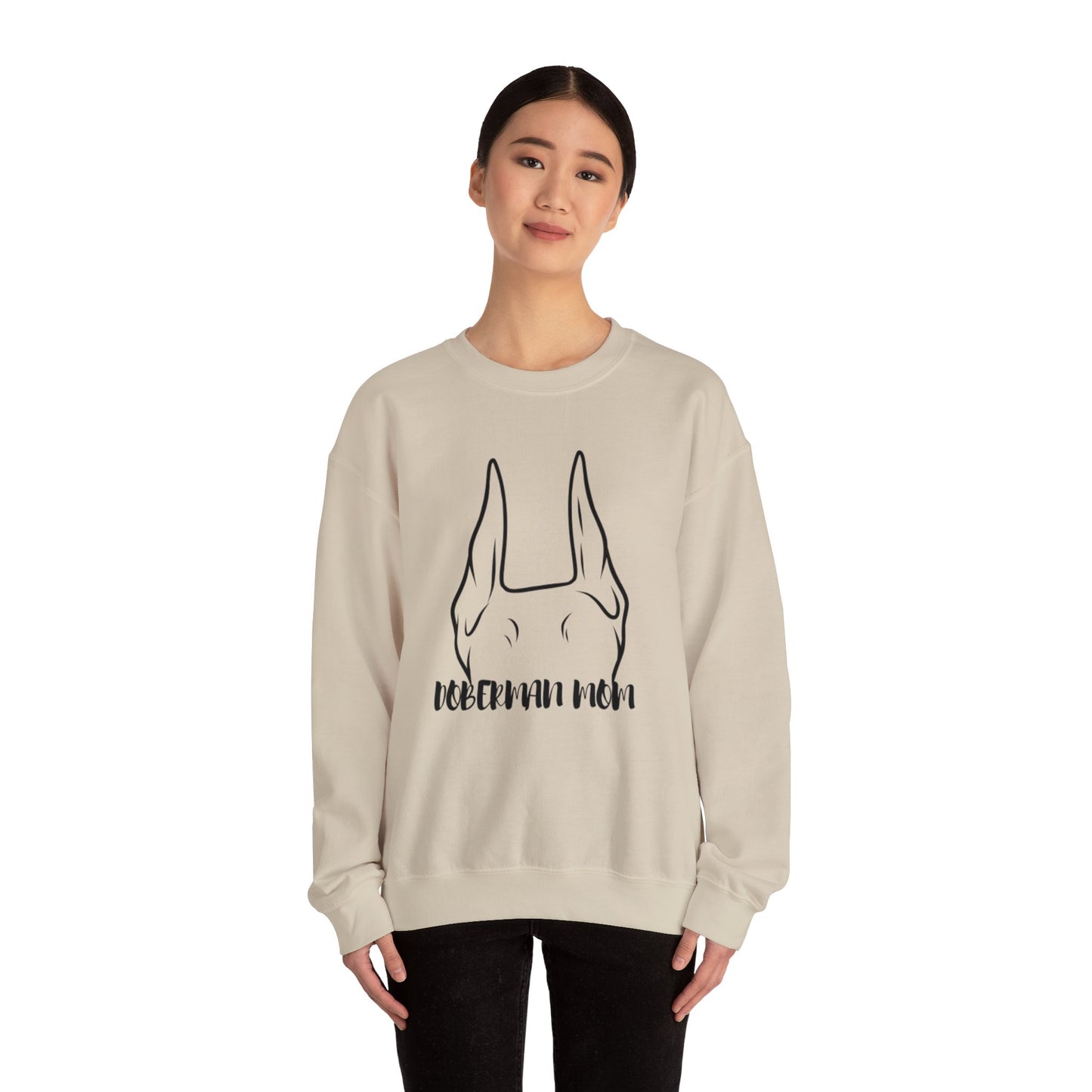 Doberman Mom Crewneck