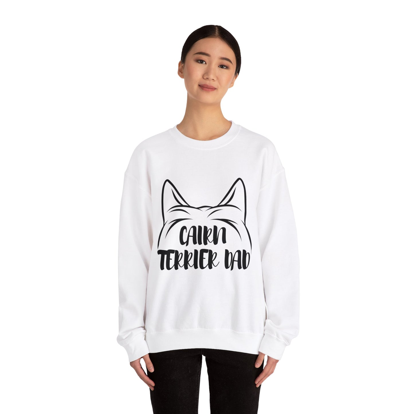 Cairn Terrier Dad Crewneck