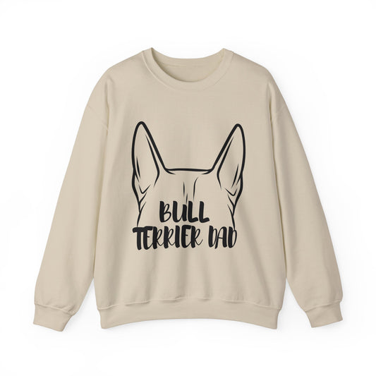 Bull Terrier Dad Crewneck