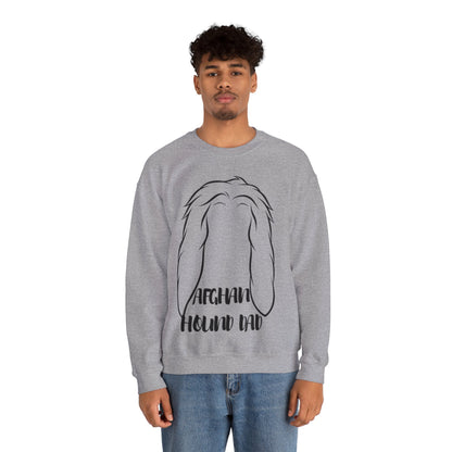 Afghan Hound Dad Crewneck