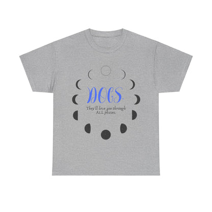 Dogs Moon Phase Tee