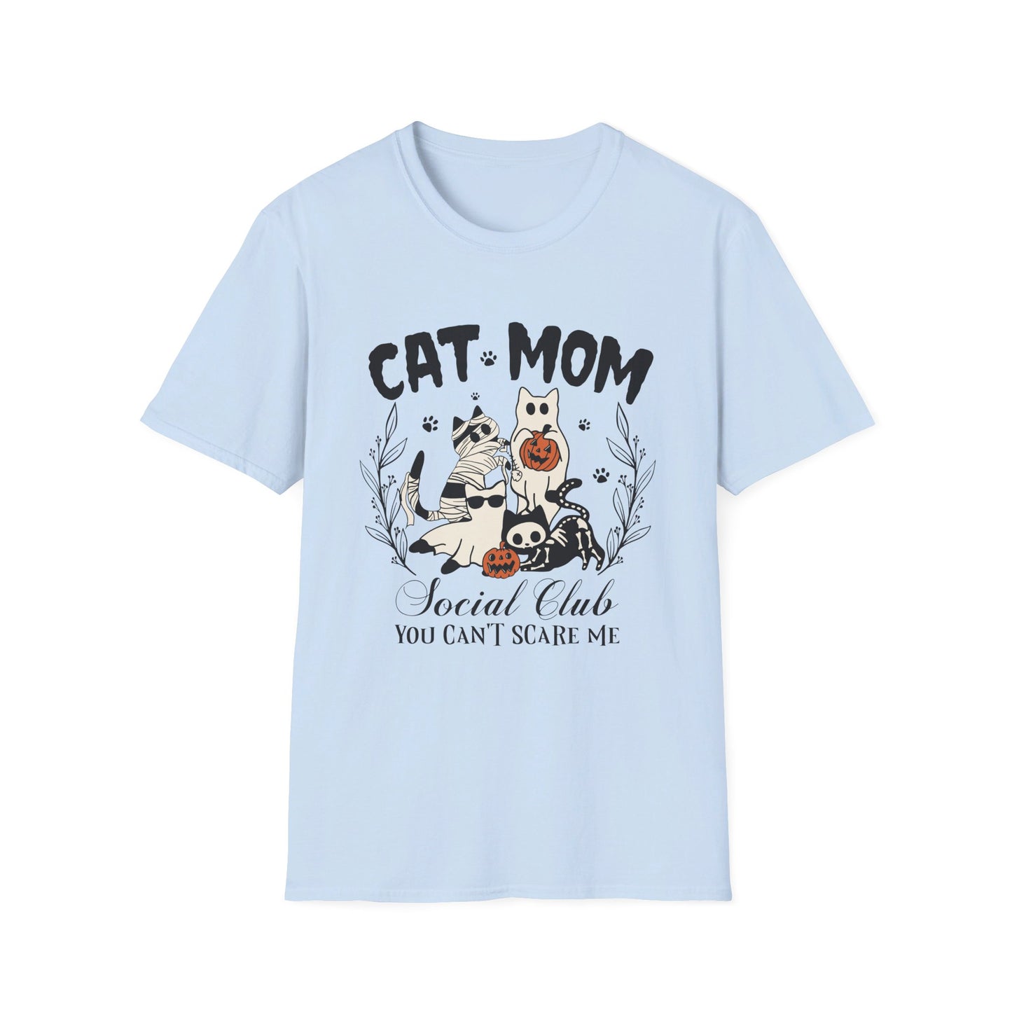 Cat Mom Social Club Halloween Tee